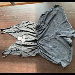 Charcoal grey romper